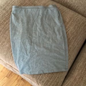 Forever 21 grey pencil skirt, L